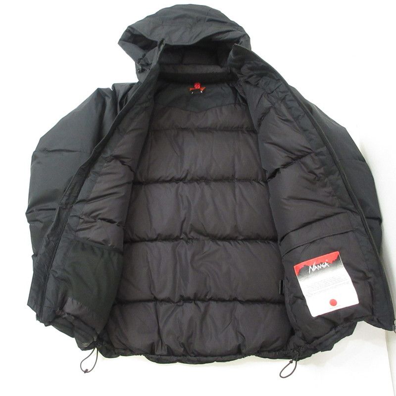 NANGA / ダウンジャケット/M/ナイロン/BLK/無地/23A4C000021 姫路東店】 中古 NANGA | ナンガ ダウンジャケット AURORA TEX DOWN