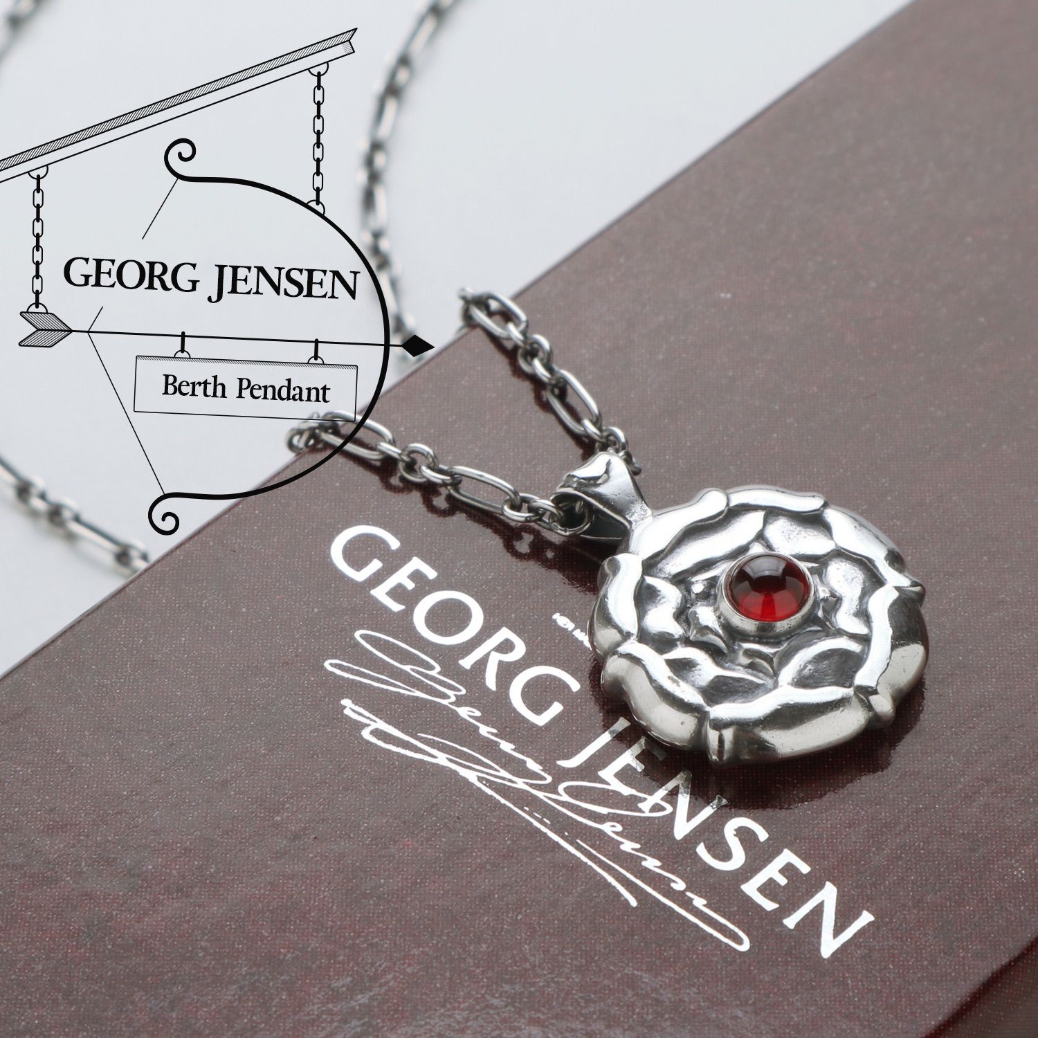 Georg Jensen - GEORG JENSEN バースペンダントの通販 by ALOHA ...