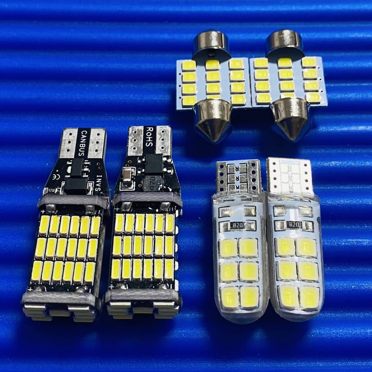 TW系 サンバーディアスワゴン 爆光！T10 LED ルームランプ スモール バックランプ 6個セット ホワイト スバル カー用品 パーツ - メルカリ