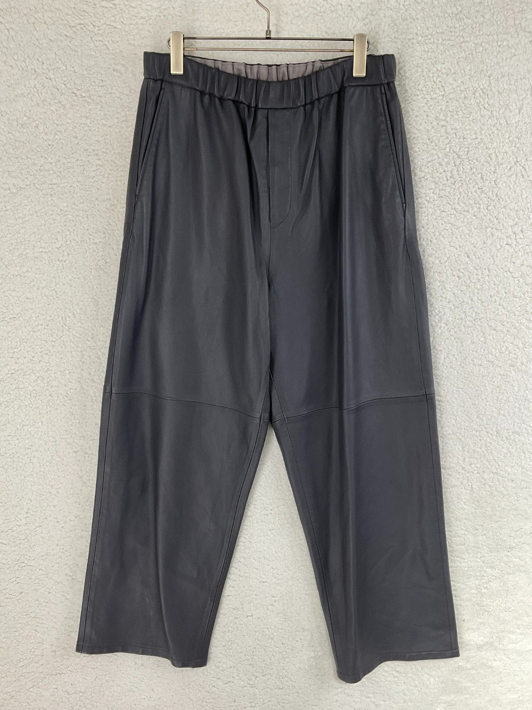 graphpaper グラフペーパー F グレー Sheep Leather Track Pants トラックパンツ