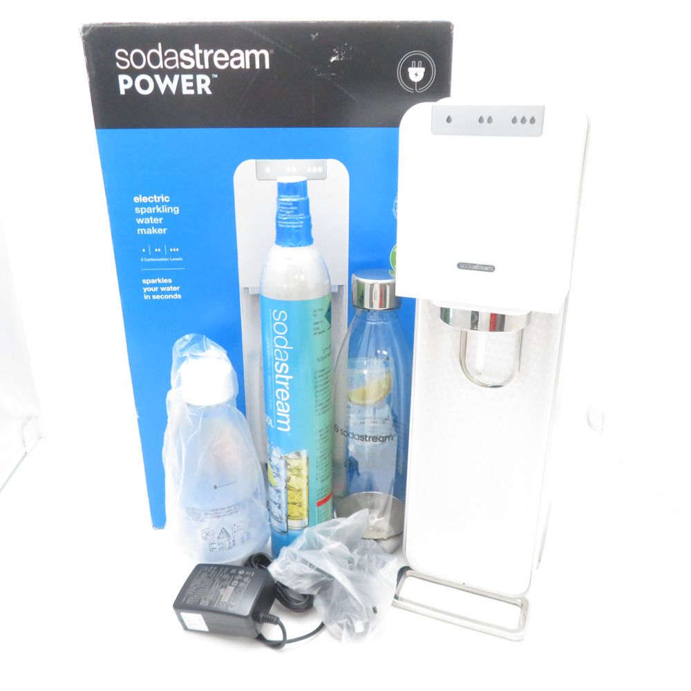 sodastream ソーダストリーム PWR-001 SOURCE Power ソースパワー 炭酸水メーカー 電動 キッチン家電 調理器具 SU13056Z