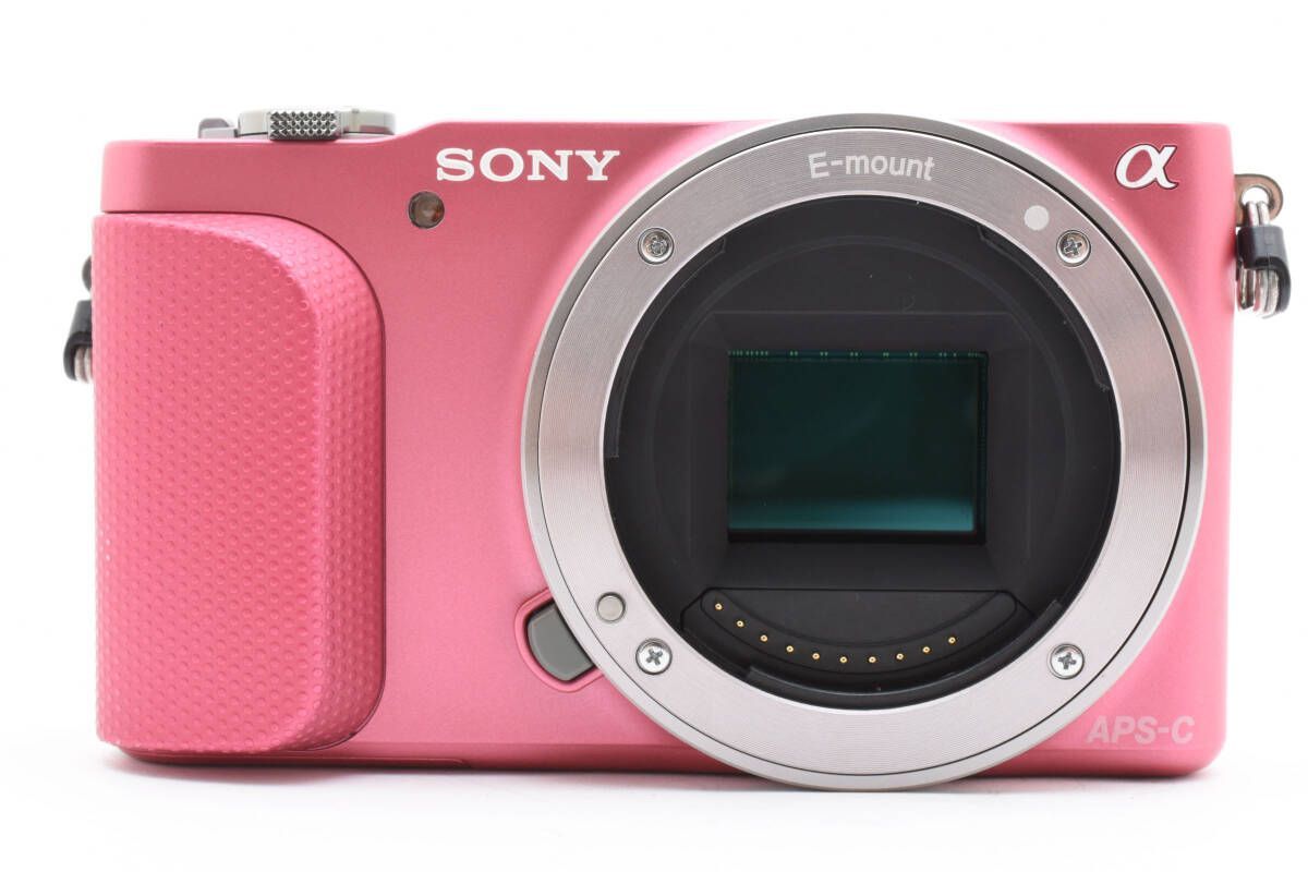 ☆訳あり美品☆SONY ソニー NEX-3N ボディ ピンク #2695W0622W011
