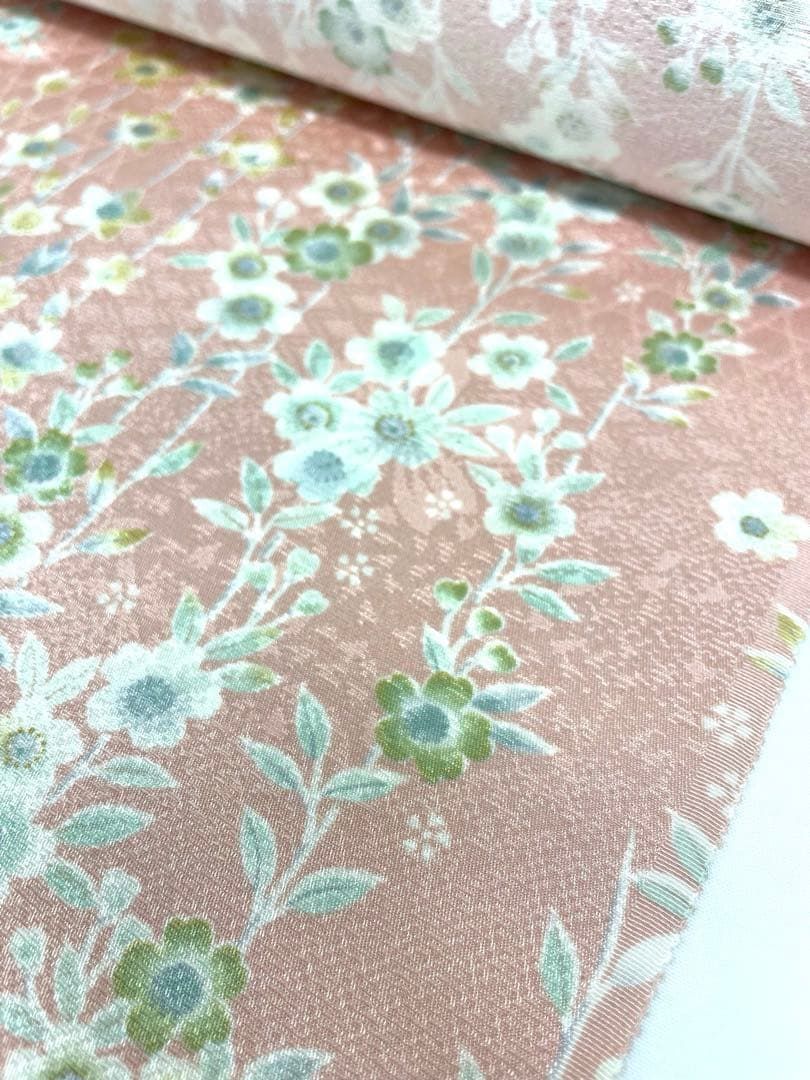 小紋 京友禅 紋意匠 桜 正絹 反物 - メルカリ
