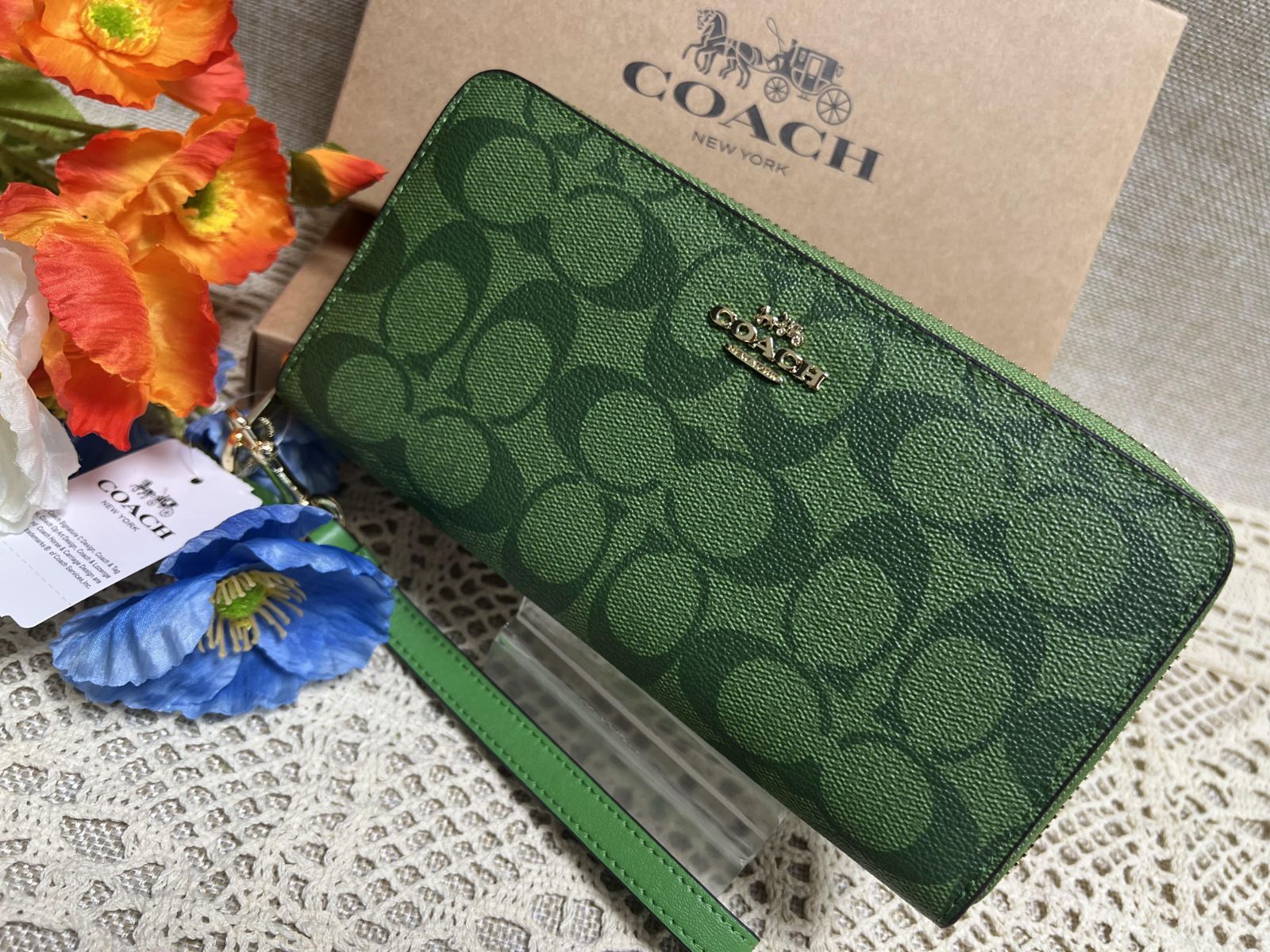 商品は全て新品未使用品ですCOACH 長財布 コーチ 財布 シグネチャー