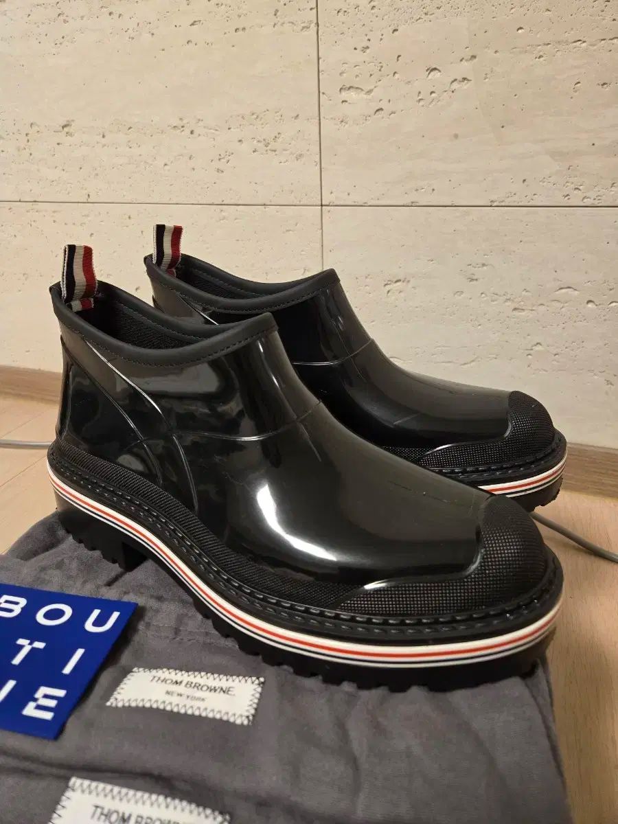 フル構成 Thom Browne トム ブラウン レインブーツ ブーツ レーン ウォーカーブーツ ローファー