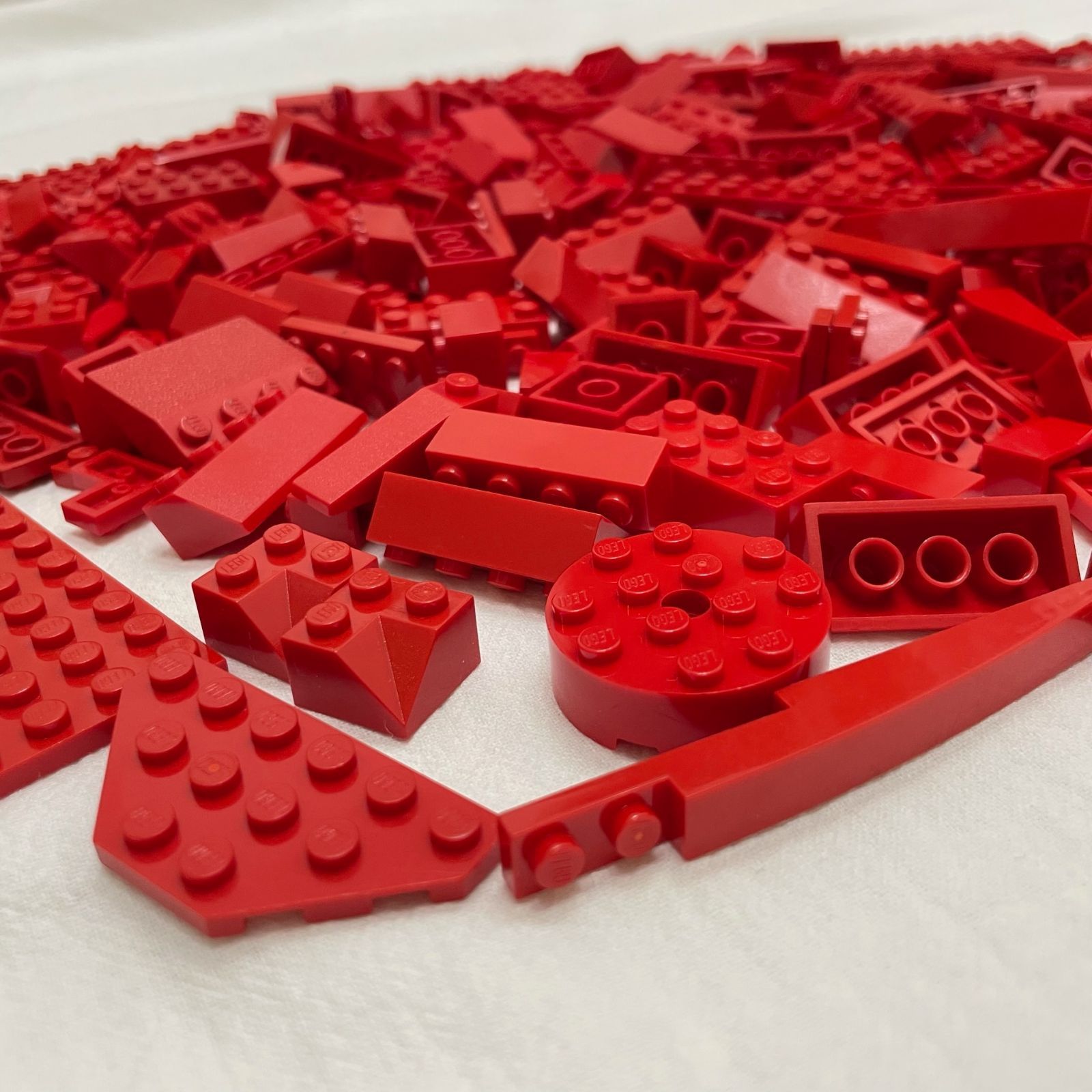 LEGO レゴ 赤 レッド系 中古 パーツ ブロック プレート スロープ