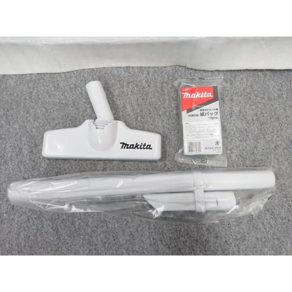 未使用品】 マキタ 充電式クリーナ CL107FDZW ホワイト 紙パック