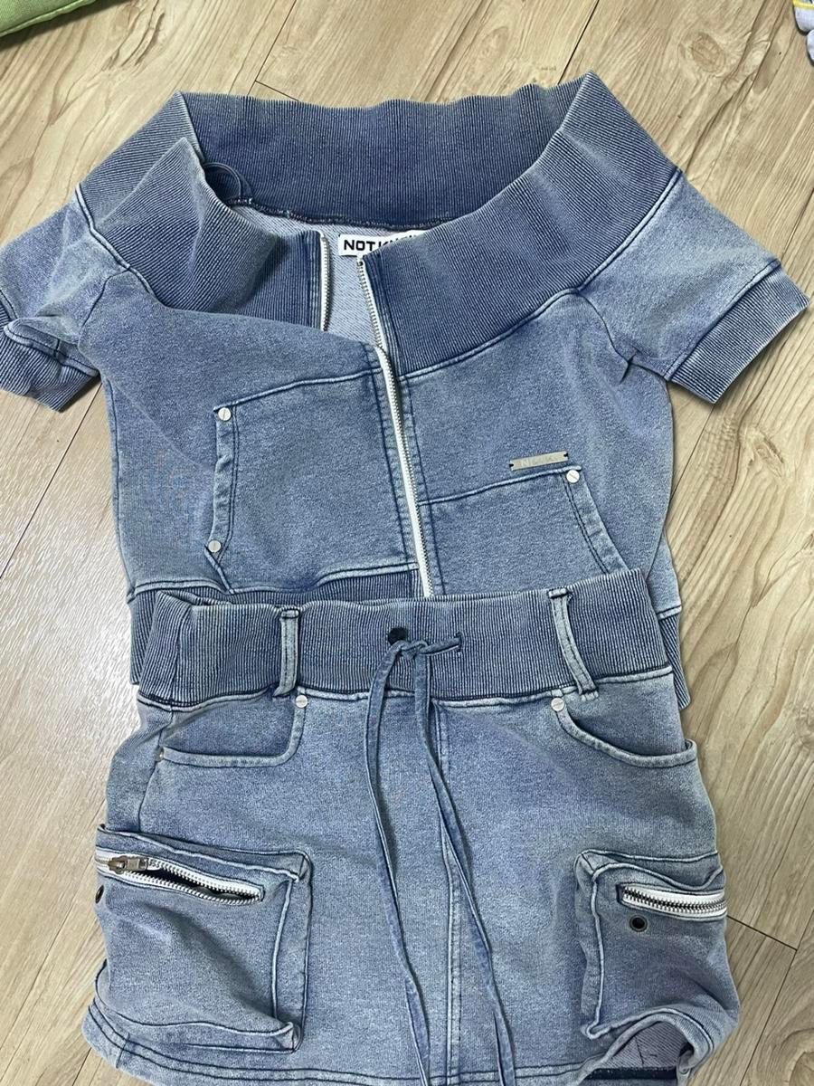 【Bunjang商品韓国直送】うるさくない セットアップ スカート トップス セット リボン