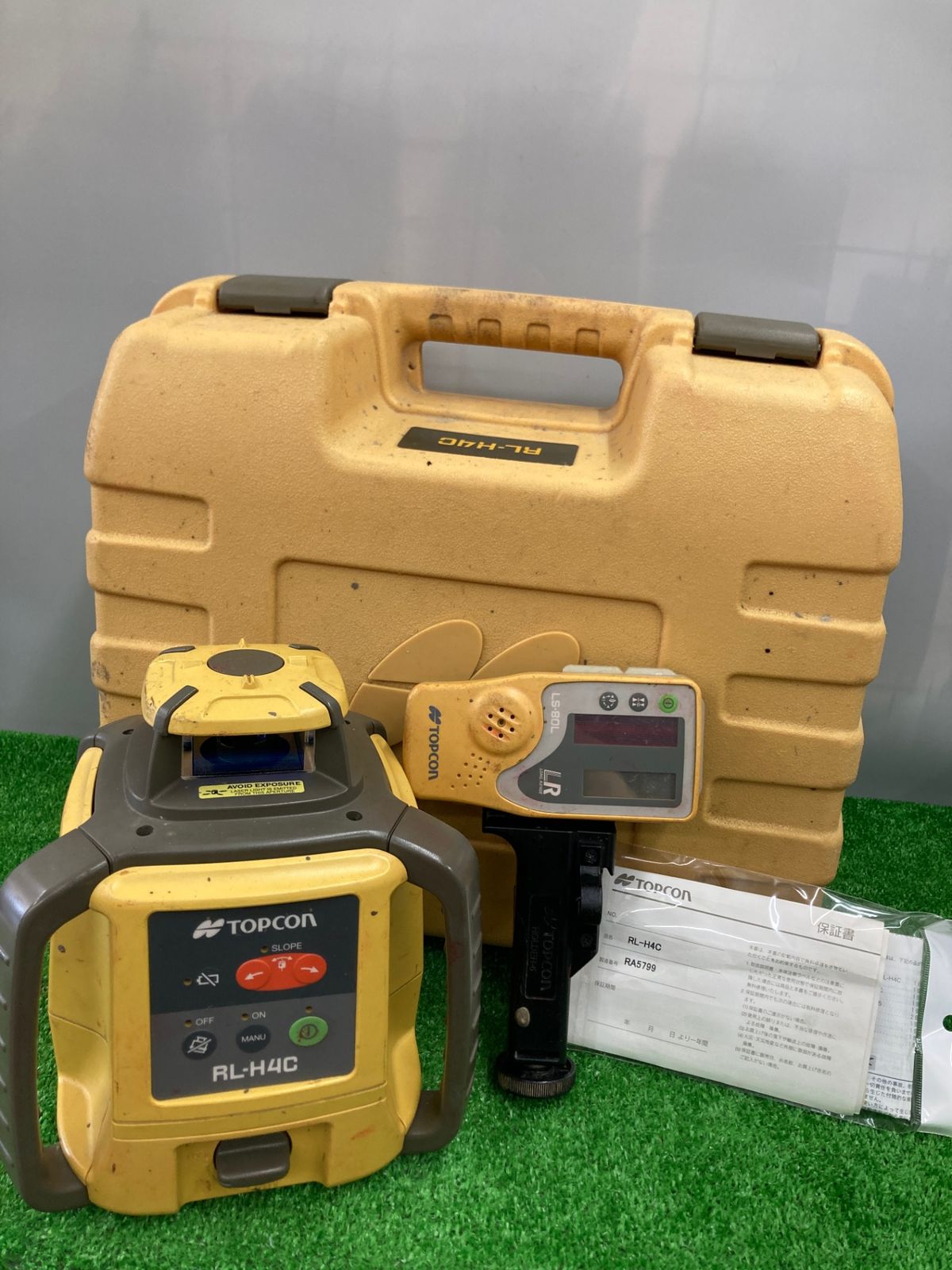 中古品】【0922】☆TOPCON(トプコン) ローテーティングレーザー 