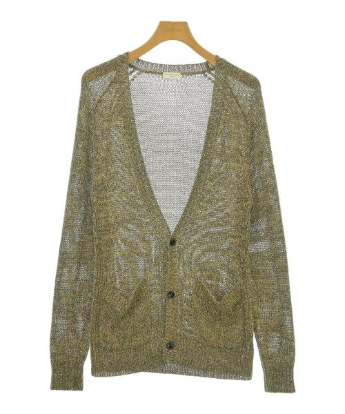 DRIES VAN NOTEN カーディガン　ベージュ クリーム おしゃれ Dries Van Noten Beige Ribbed Wool Cardigan | Liberty