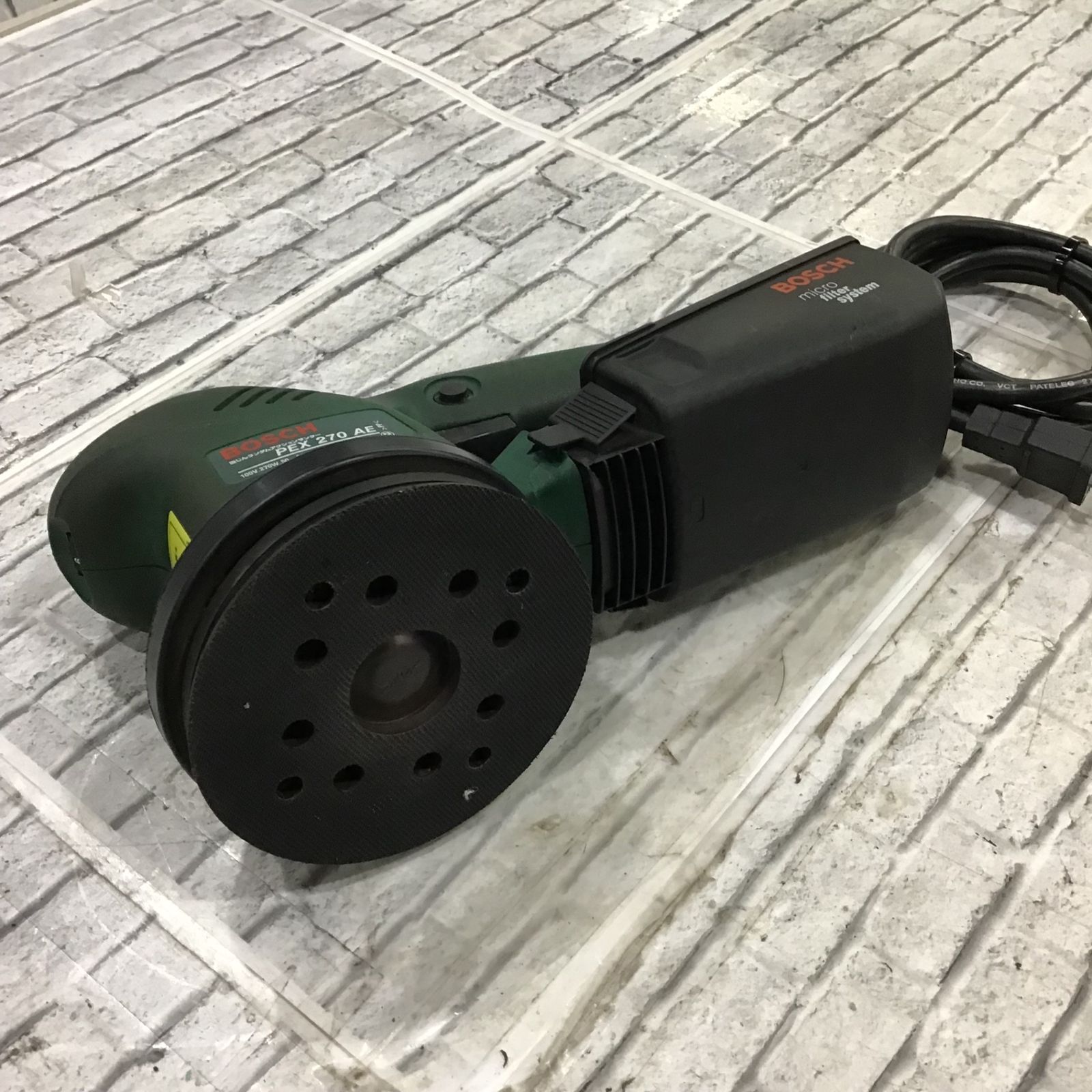 吸じんランダムアクションサンダー PEX BOSCH 270AE ボッシュ 〇BOSCH 
