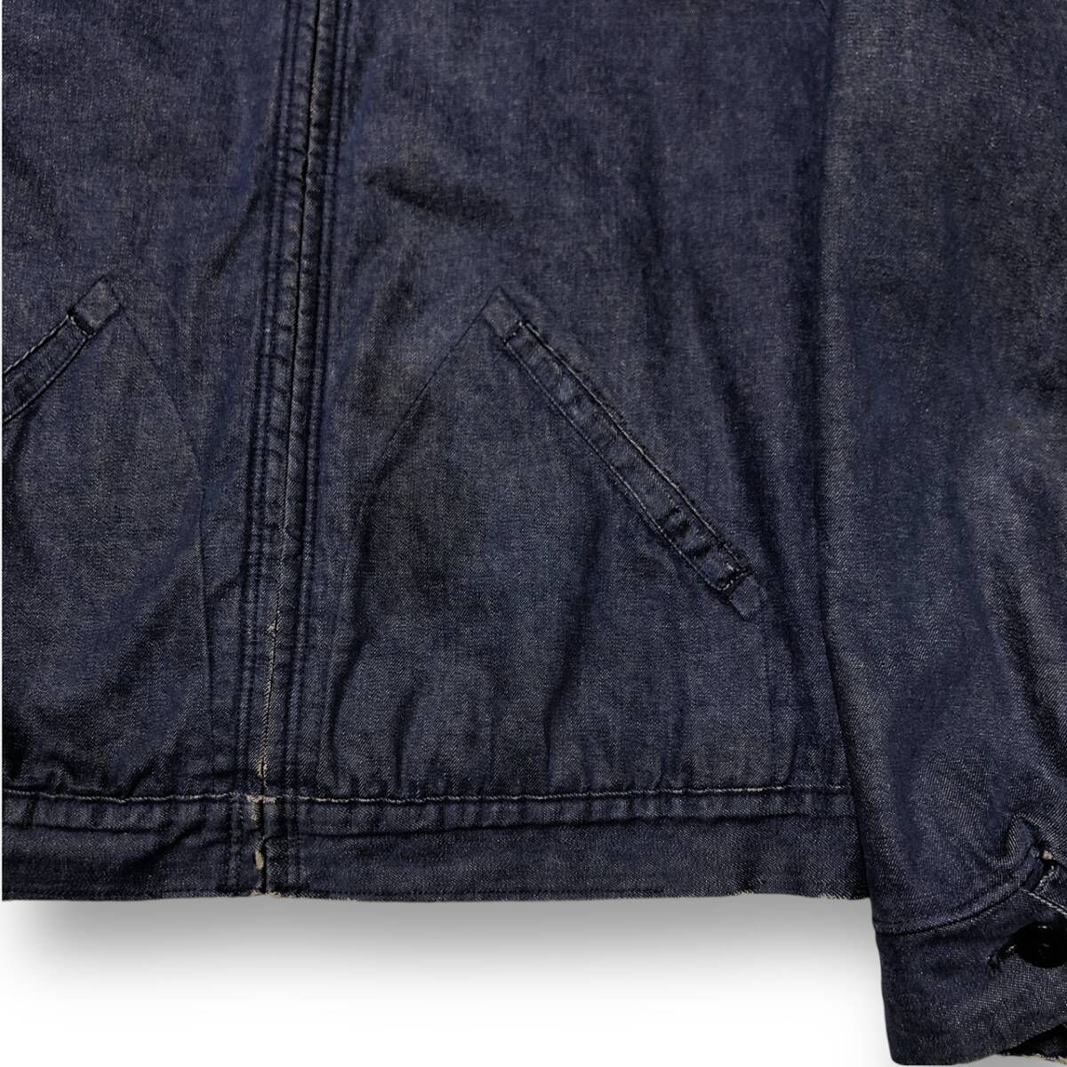 Wrangler 70s Blanket liner denim zipper G jacket