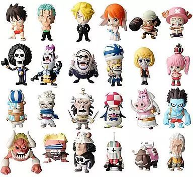 トレーディングフィギュア ノーマル24種セット アニキャラヒーローズ ワンピース vol.6 スリラーバーク編 α