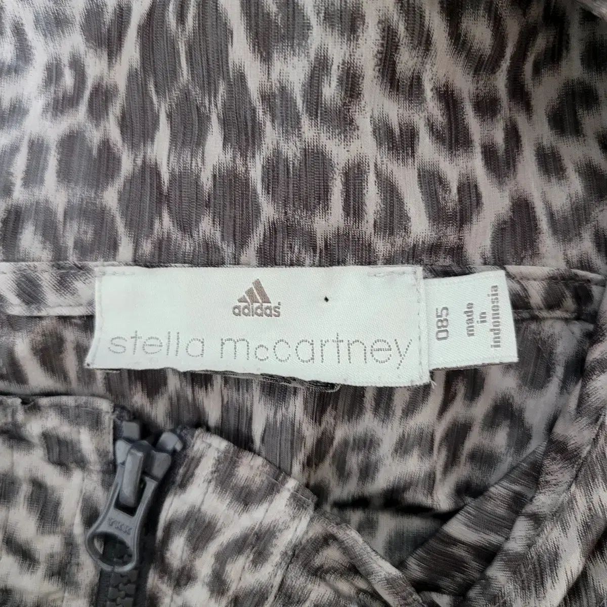 マッカートニー ヒョウ柄ウィンドブレーカー