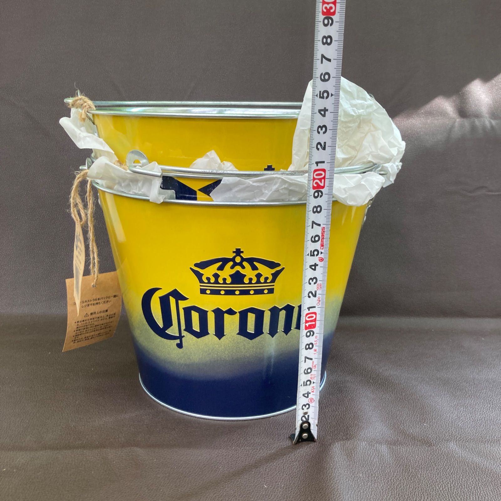 未使用 コロナビール ブリキバケツ バケツ CORONA 3個セット