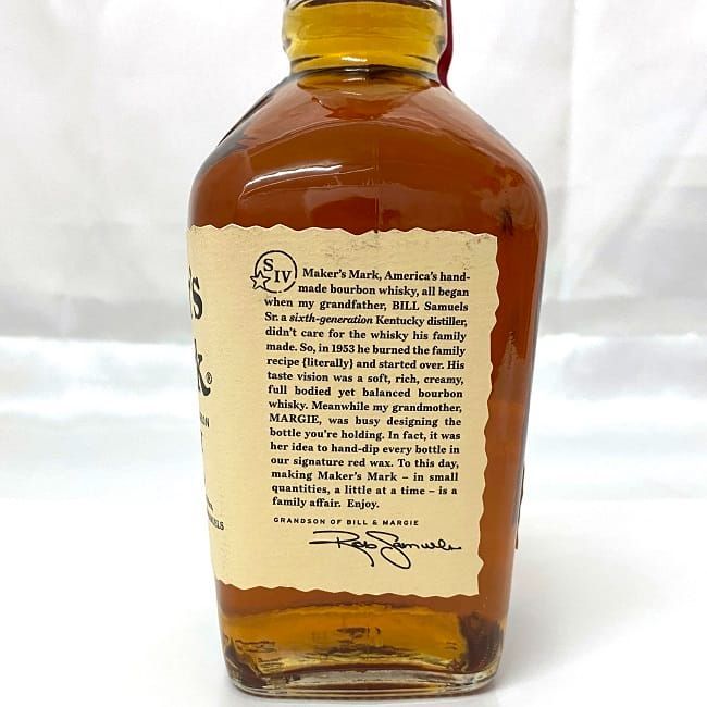 メーカーズマーク WHISKY 700ml 未開栓 - メルカリ