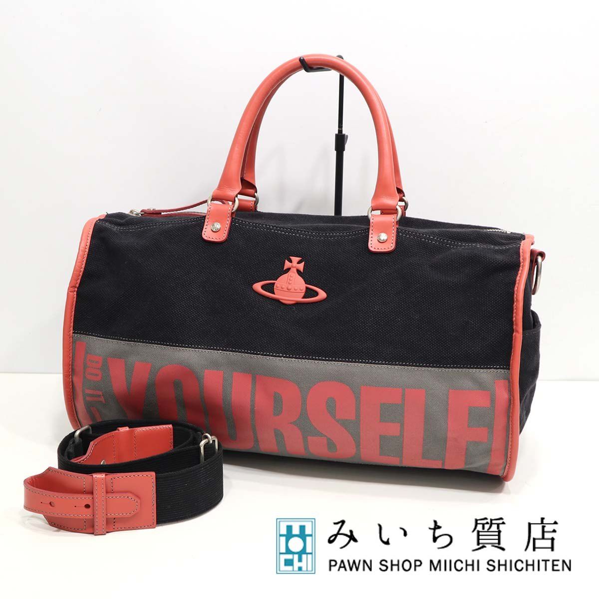 VIVIENNE WESTWOOD ボストンバッグ カラフル 2WAY