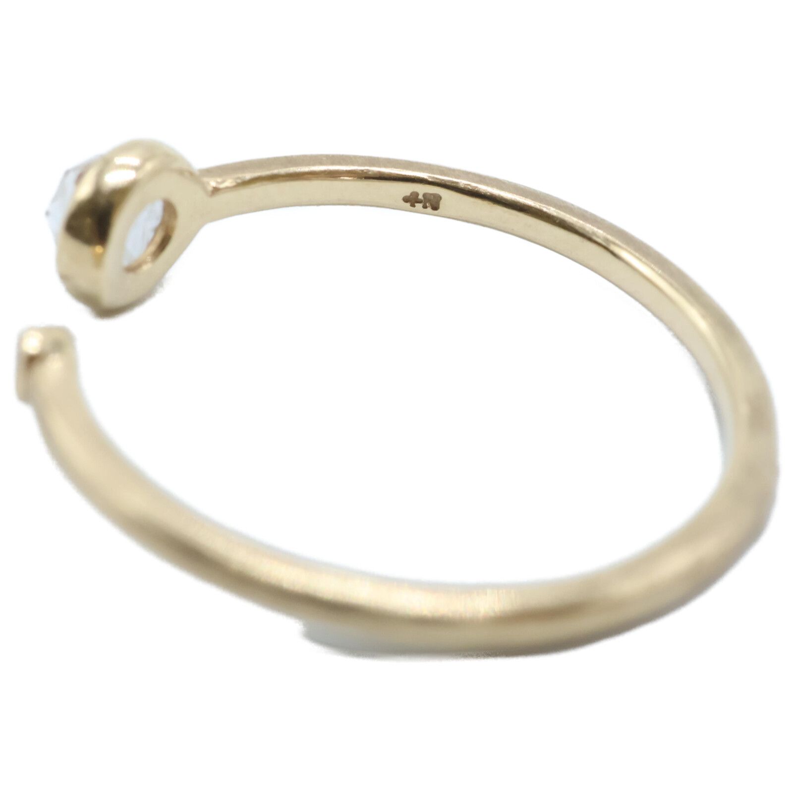 NOJESS ノジェス 【美品】K10 ルチルクォーツ/ルビー フォーク 11号  