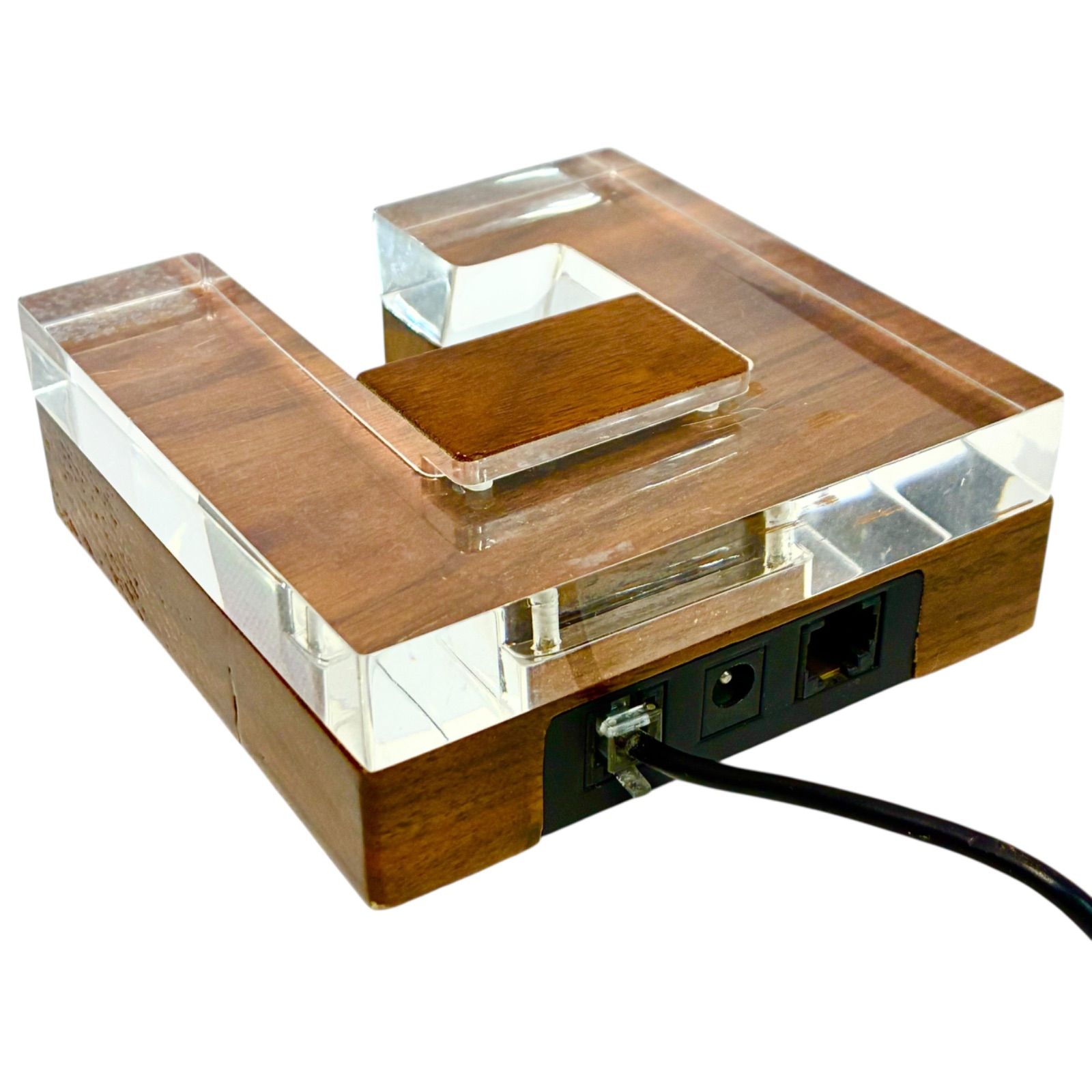 中古】非常に良い amadana DU-119-B 電話機 ベーシックタイプ ブラック