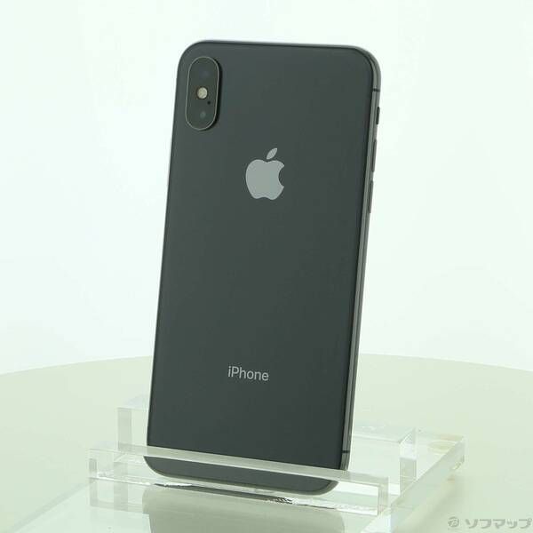 中古品〕 iPhoneX 64GB スペースグレイ NQAX2J／A au【269】 64GB