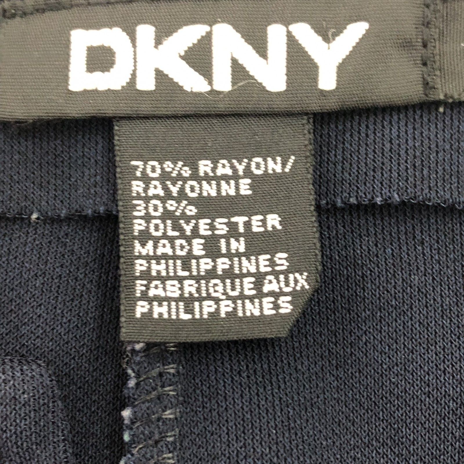 DKNY】ダナャランニューヨーク 長袖トップス トップス 長袖 S ネイビー