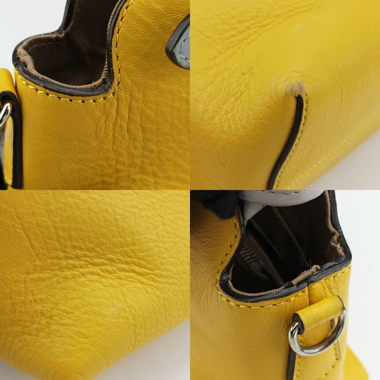 スモールイエロー×グレーレザー8BL1248BL124-Z1C