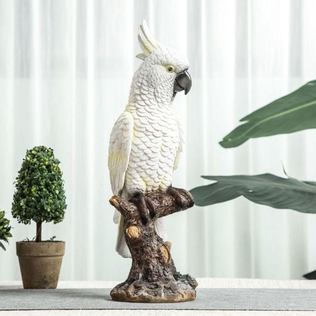 【♥︎】新品 置物 木に止まる鳥 新品 置物 木に止まる鳥 置物です カントリー風 ガーデン