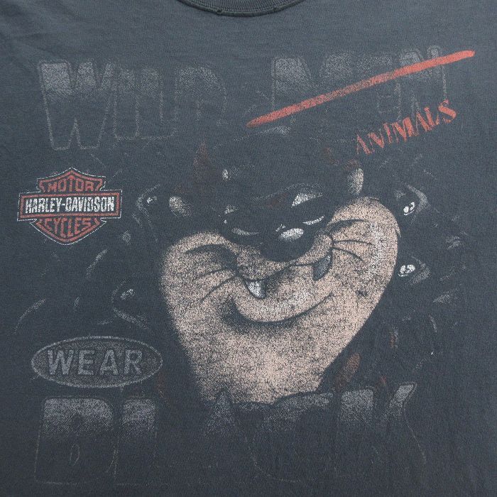 M/古着 ハーレーダビッドソン 半袖 Tシャツ メンズ ルーニー M/古着 ハーレーダビッドソン 半袖 Tシャツ メンズ ルーニー
