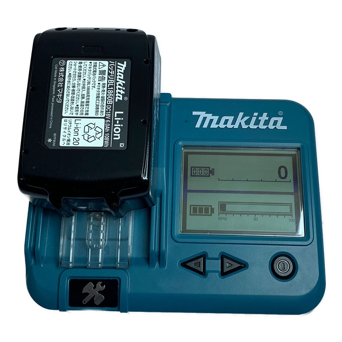 ♭♭MAKITA マキタ 18V 充電式インパクトレンチ（バッテリー2個、充電 ...