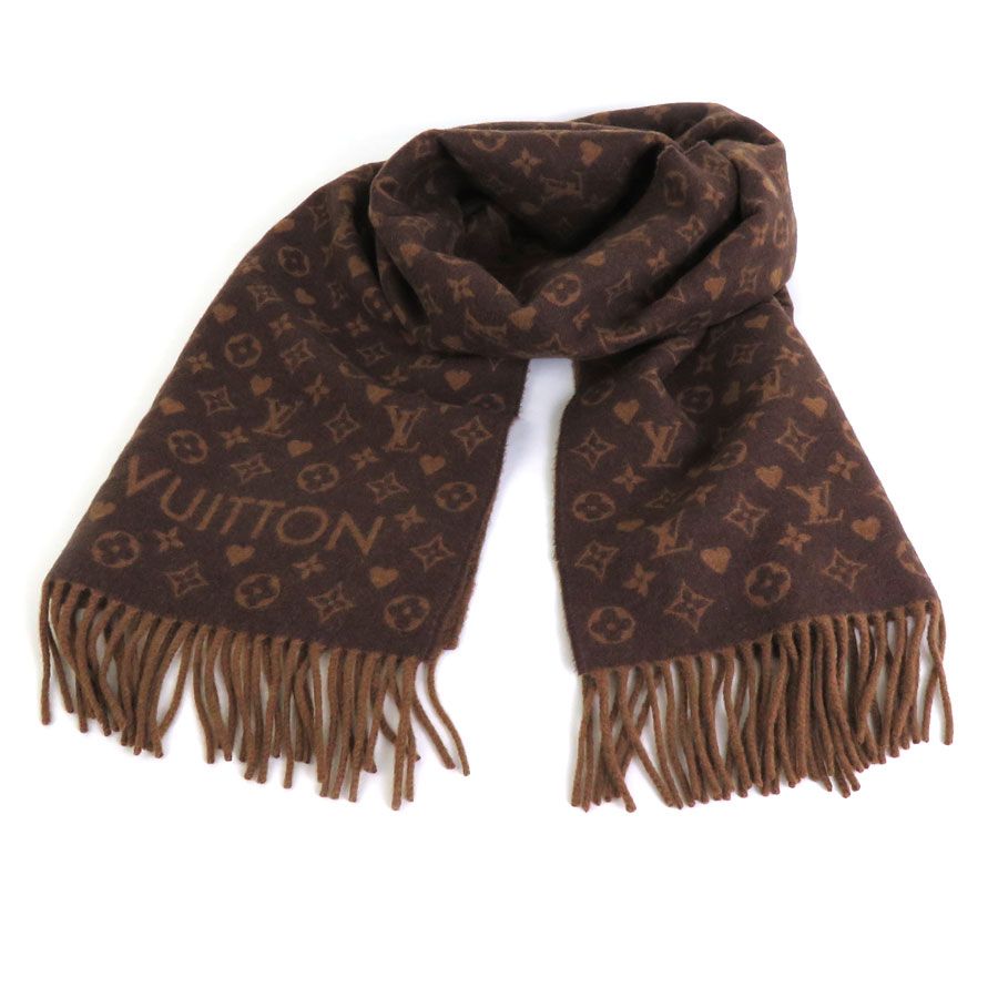 ルイ ヴィトン LOUIS VUITTON マフラー ゲーム オン モノグラム