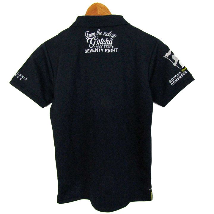 ブリーフィングゴルフ　半袖ポロシャツ　/XL　ダークネイビー　ストレッチ　ロゴ ブリーフィングゴルフ 半袖ポロシャツ /XL ダークネイビー