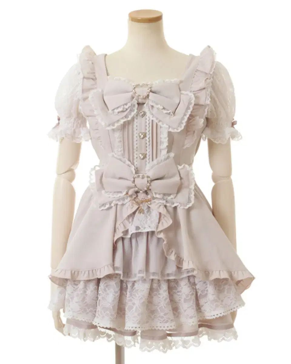 新品 LIZ LISA (リズリサ) フロント カシュクル ビッグリボン
