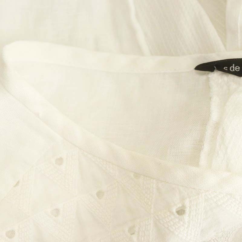 pas de calais （パドカレ） 刺繍 ブラウス 楽天市場】【2025春夏新作】pas de calais パドカレ インド