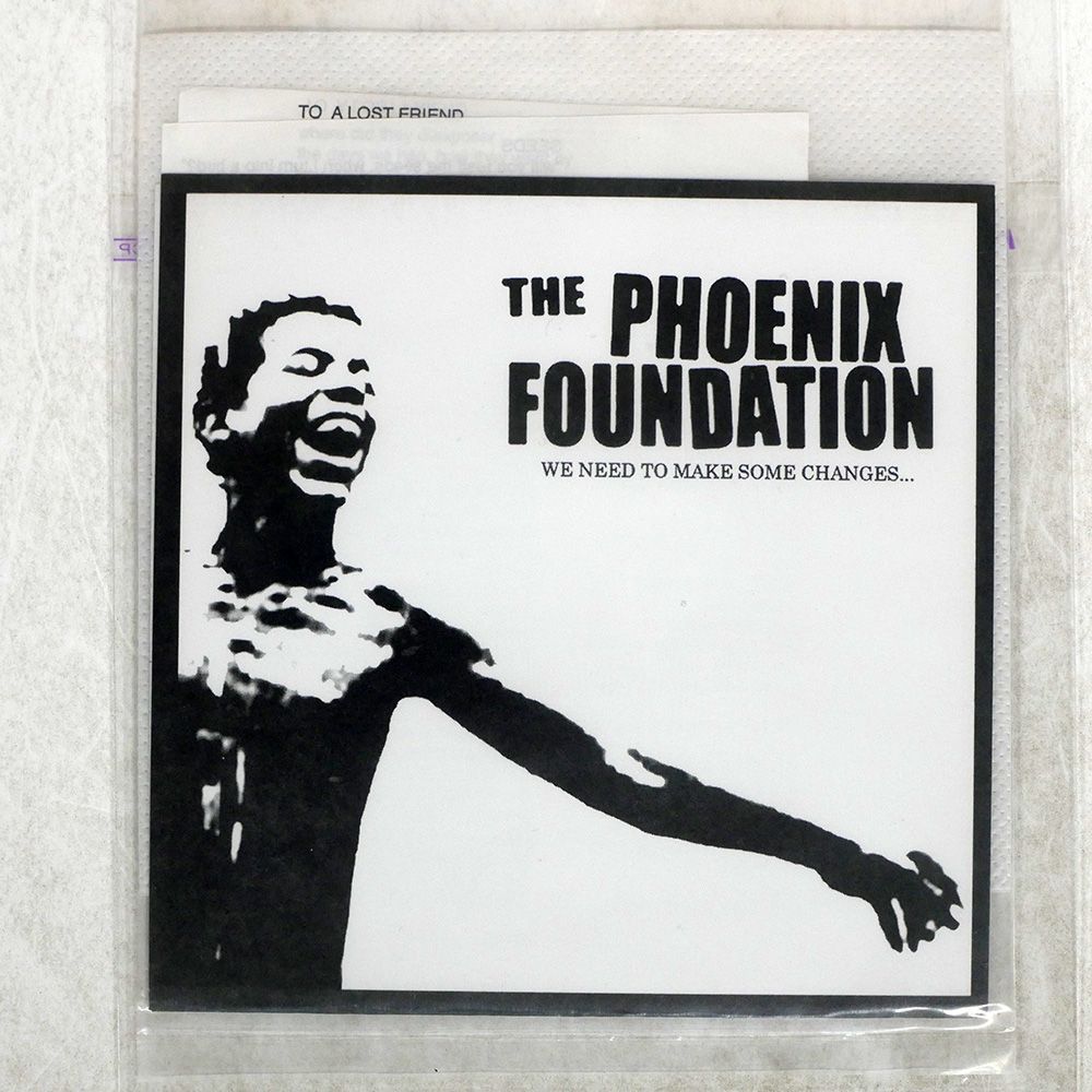 国内盤 PHOENIX FOUNDATION/WE NEED TO MAKE SOME CHANGES
