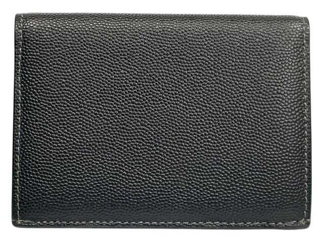 希少美品✨カルティエ　サントス　名刺入れ　カードケース　黒×銀×金　ロゴプレート Cartier - Cartier カルティエ サントス カードケース 名刺入れ