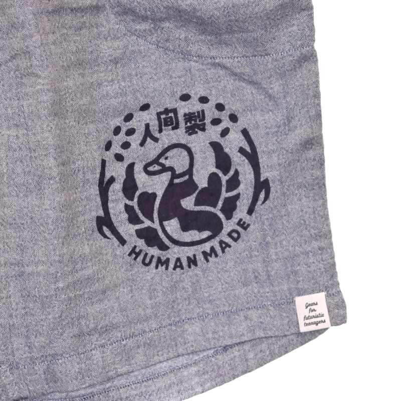ヒューマンメイド HUMAN MADE CHAMBRAY GAUZE SHORTS ショート