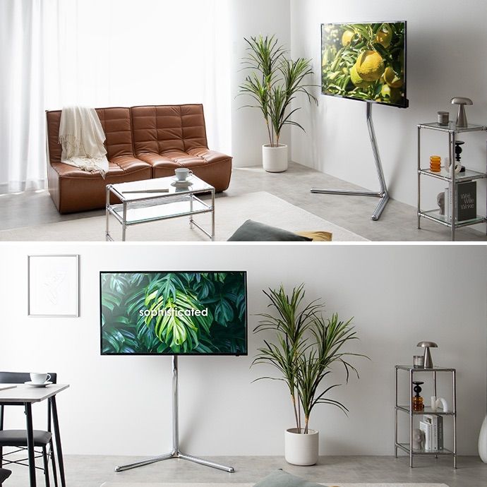 Elsie テレビスタンド Elsie テレビスタンド 三脚型 32v〜65v対応 Elsie テレビスタンド Elsie テレビスタンド 三脚型 32v〜65v対応