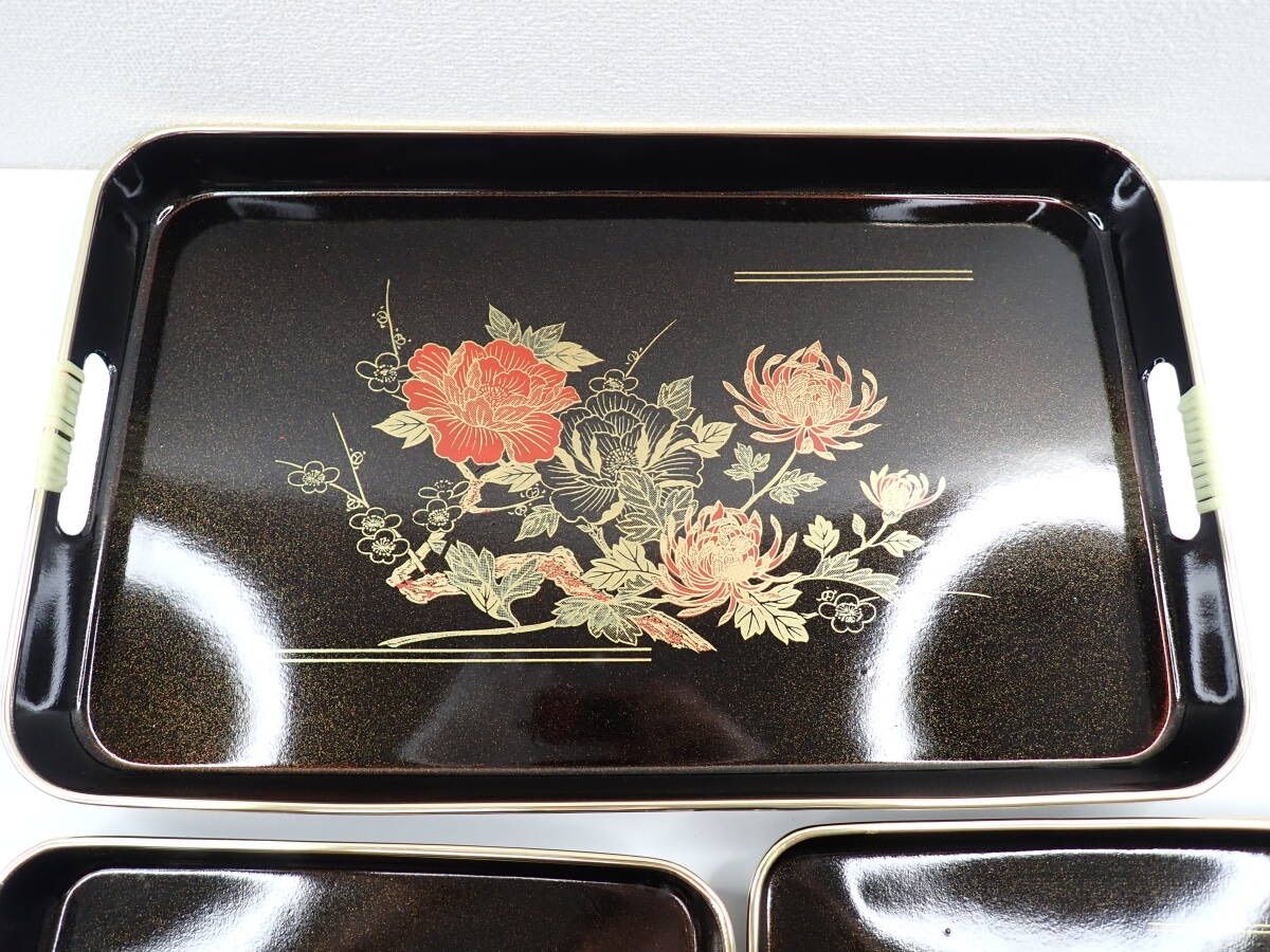 酒井光閑 作 木製 漆盆 茶器 懐石 漆器 角盆 酒井光閑 作 木製 漆盆 茶器 懐石 漆器 角盆 酒井光閑 作
