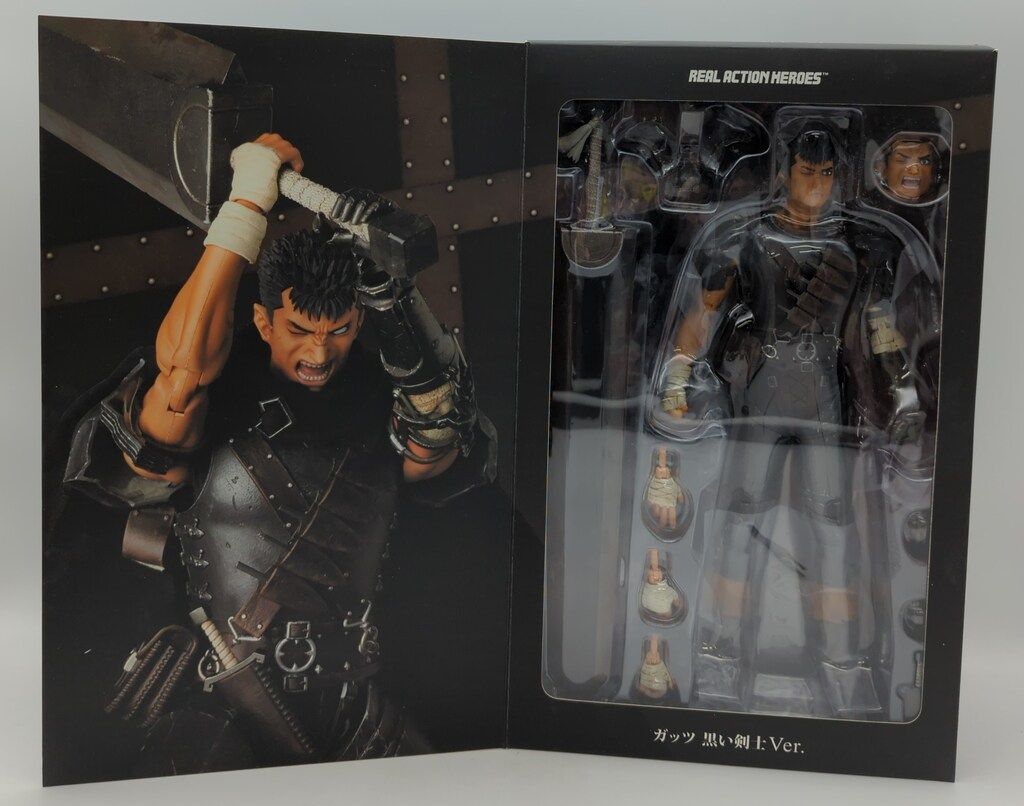 メディコム・トイ REAL ACTION HEROES ベルセルク ガッツ 黒い メディコム・トイ REAL ACTION HEROES ベルセルク ガッツ 黒い