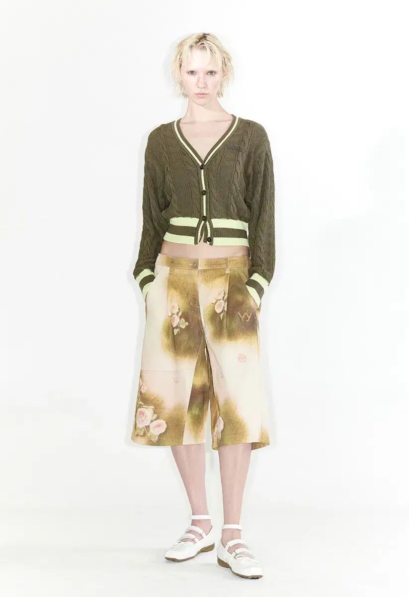 オープンワイワイ ケーブル カーディガン *