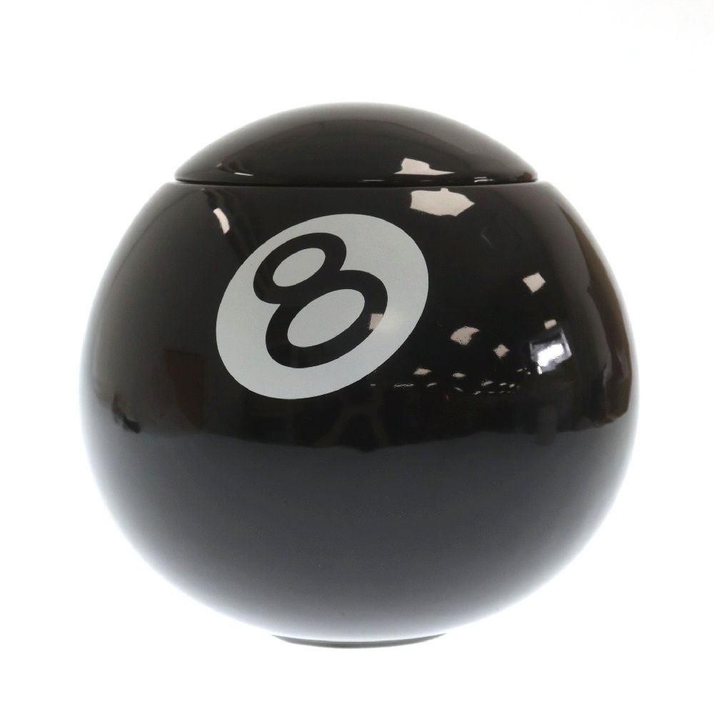 STUSSY (ステューシー) 8BALL COOKIE JAR エイトボール クッキージャー 小物入れ ブラック - メルカリ