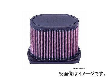 2輪 K＆N リプレイスメント エアフィルター SU-6599 JAN：4520616767594 スズキ SV650 1999年～2002年