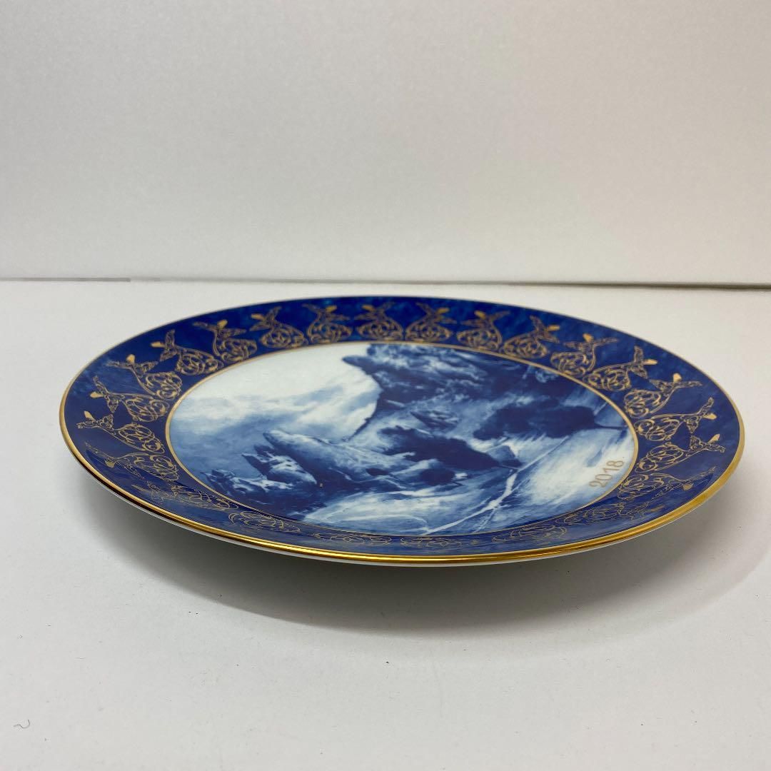 ☆洋3マイセン　イヤープレート2018　トルコ　カッパドキア トヒカ　幅約27㎝ ☆洋3マイセン イヤープレート2018 トルコ カッパドキア トヒカ 幅約27