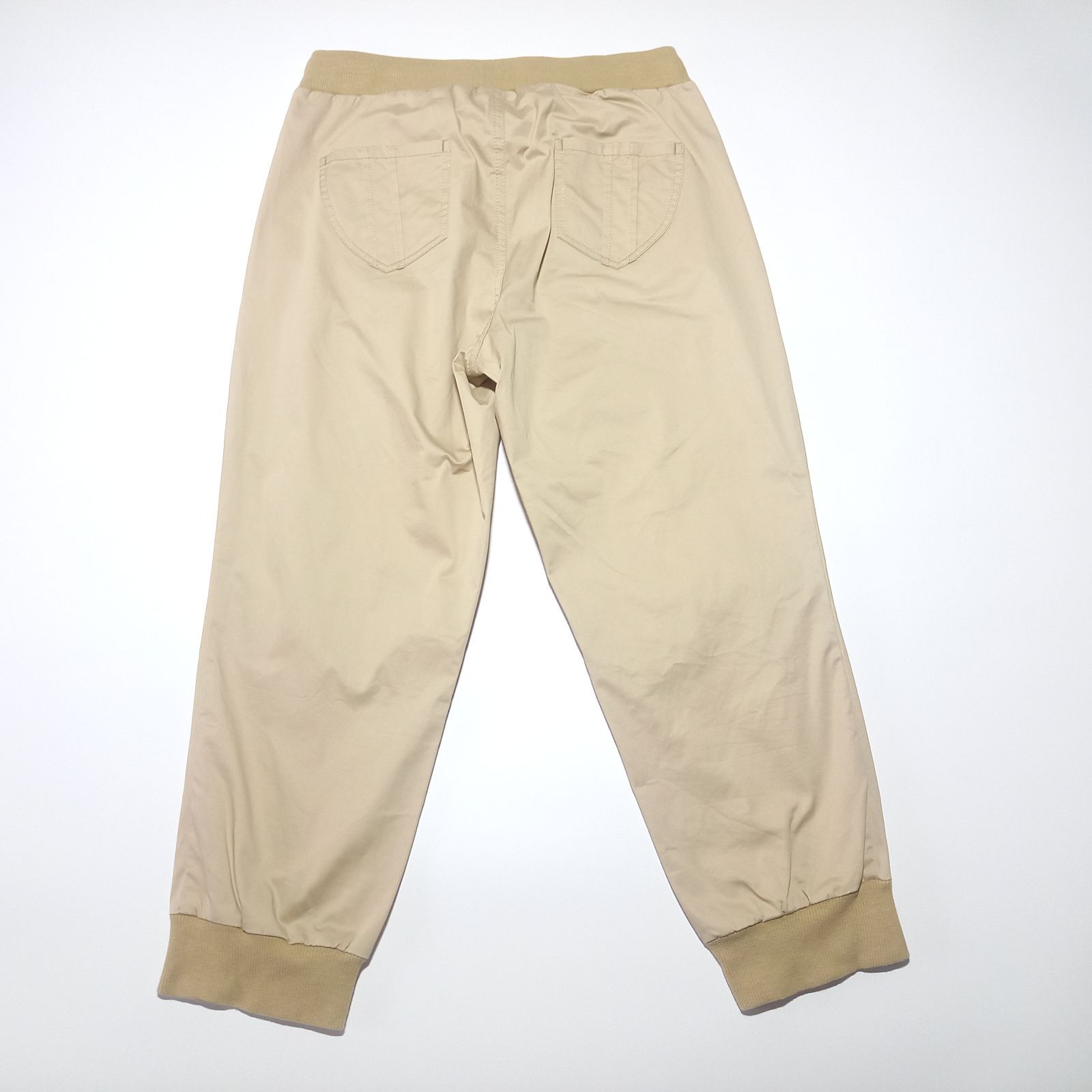 バーバリー ブルーレーベル クロップドパンツ 7分丈 ベージュ 38