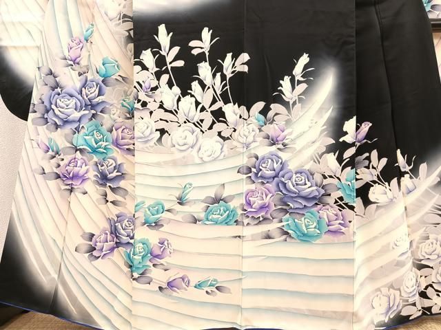 平和屋着物＃羽織 暈し染め 正絹 逸品 未使用 BAAU0052gt