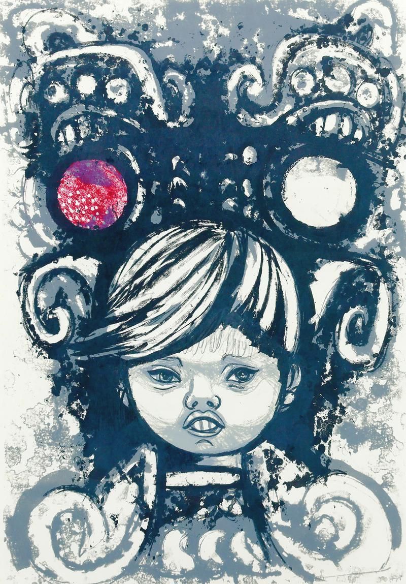 絵画日本の女性市立美術館奨励賞受賞作品10号直筆サイン入り Yahoo!オークション - 川島優(1988-) 現代美人画6号『Recipient