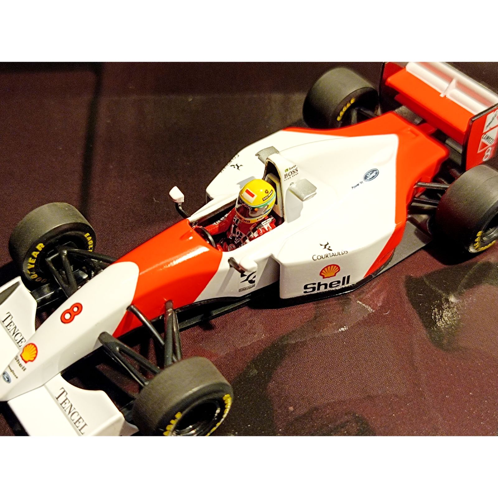 超激レア】 アイルトン・セナ ルイス・ハミルトン 41勝 モデルカー 1/43 - メルカリ