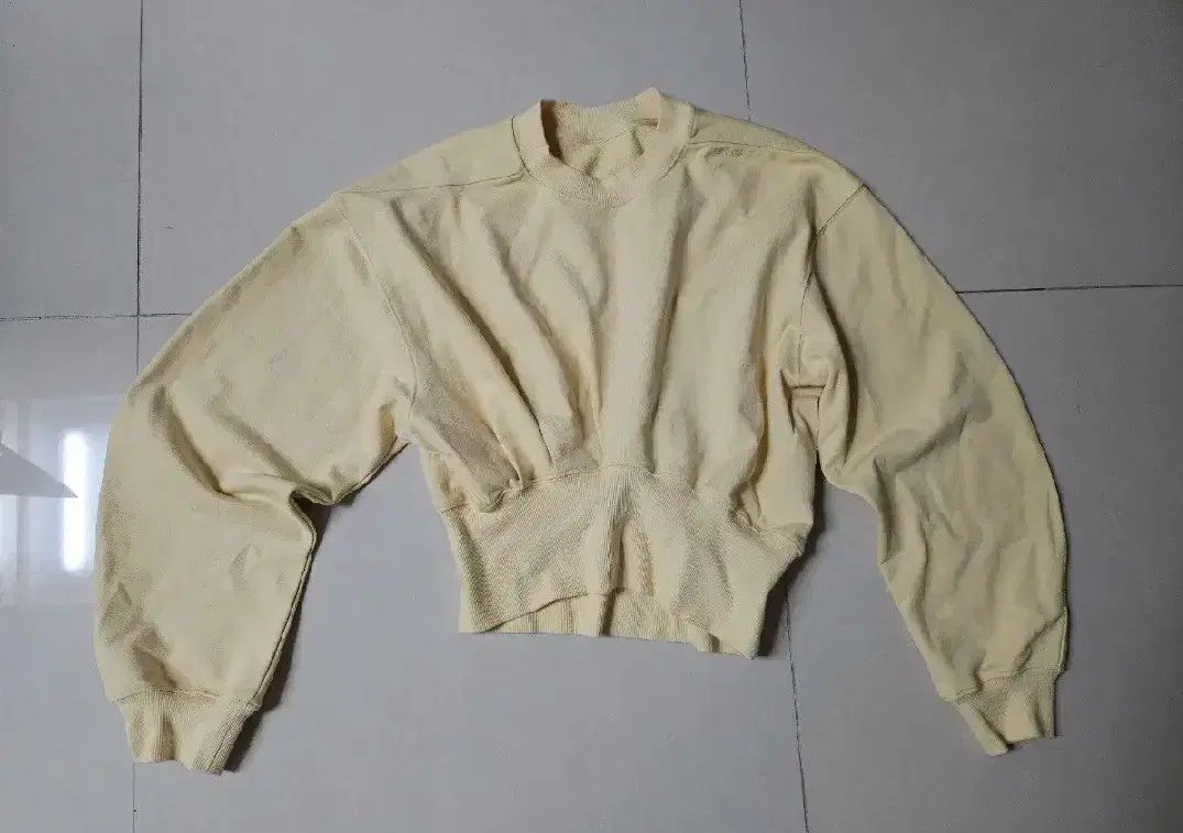  SYSTEM システム Tシャツ 黄色 長袖 Tシャツ カットソー