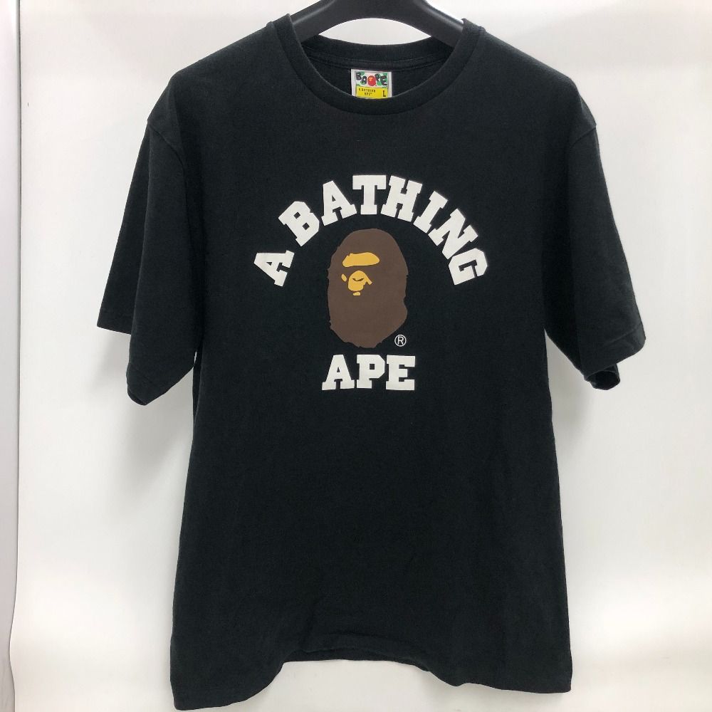 02w17882 アベイシングエイプ A BATHING APE プリントTシャツ