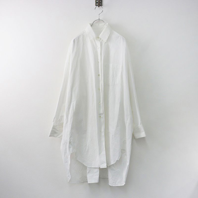 Whim Gazette シャツドレス　白 Whim Gazette(ウィム ガゼット)｜【予約販売】キャミワンピース